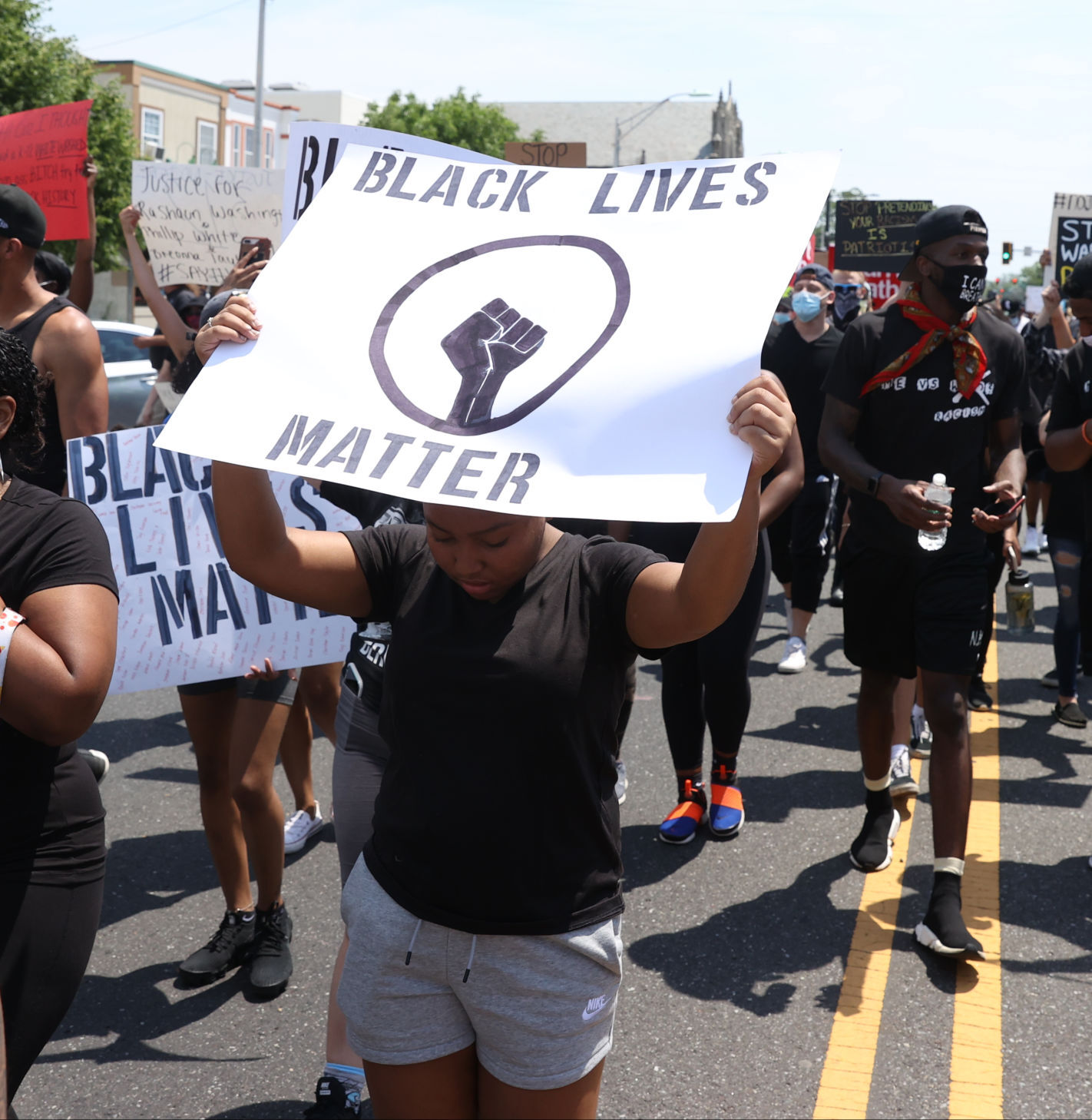 Vineland Protest
